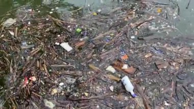 Okyanus plastik kirliliği, gezegen kirliliği, ekolojik felaket, New York, New York, ABD