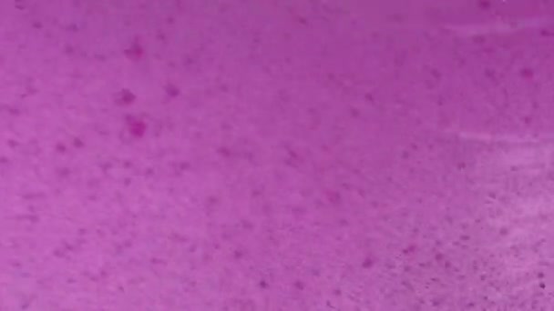 Lyse Lyserøde Skum Vaskemaskinen Tromle Abstrakt Flydende Baggrund Fuchsia Bobler – Stock-video