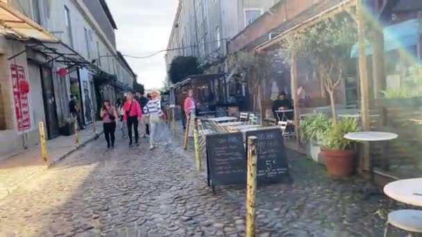Factory Арт Центр Известное Туристическое Место Лисбон Португалия — стоковое видео