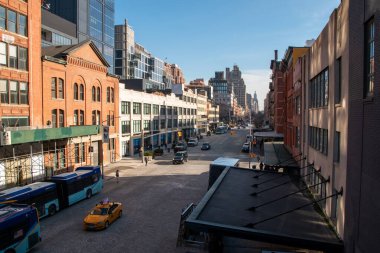 Manhattan, NYC, New York, ABD, New York sokakları, Manhattan haber fotoğrafçılığı, modern şehir manzarası