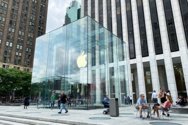 Manhattan 'daki Apple Store, New York City, Amerika Birleşik Devletleri