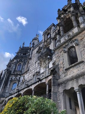 Sintra, Portekiz 'deki Quinta da Regaleira Manzarası