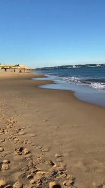 Cascais, Portekiz 'deki çarpıcı sahil manzarası