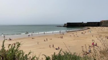 Cascais, Portekiz 'deki çarpıcı sahil manzarası