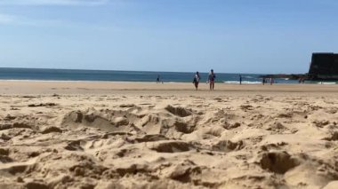 Cascais, Portekiz 'deki çarpıcı sahil manzarası