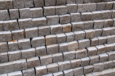 Üst üste dizilmiş taş levhalar, fotoğrafa yakın çekim