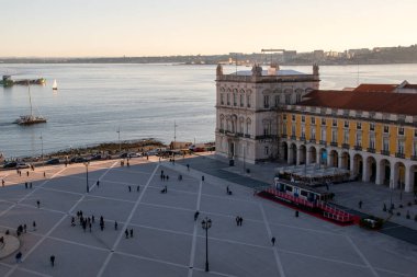 Lizbon, Portekiz panoramik görünümü