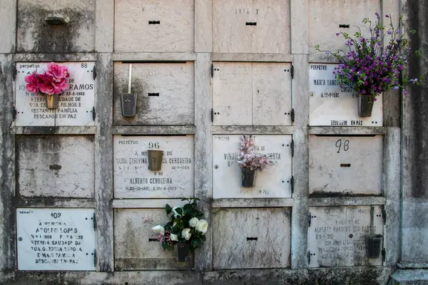 stock image Cemetery in Lisbon, Portugal