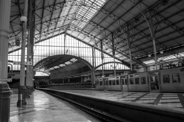 Rossio tren istasyonu, lisbon, Portekiz.