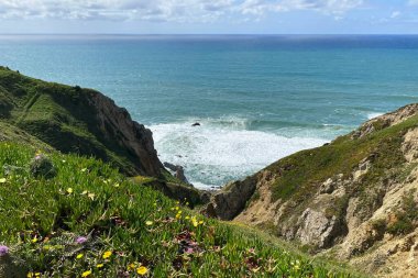 Cabo da Roca kıyıları, Algarve, Portekiz