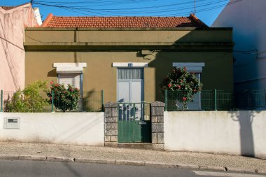 İtalya 'nın Porto Venere şehrinde tipik mimari