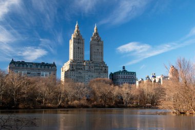 Lake in the Central Park in the New York City, Manhattan, NYC, New York, ABD