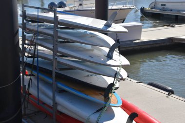 Hoboken, NJ, ABD, Sörf tahtaları ve yemek tahtaları