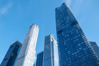 Hudson Yards gökdelenleri, bina cepheleri, New York sokak fotoğrafçılığı, modern mimari, şehir manzarası, Manhattan, NYC, New York, ABD