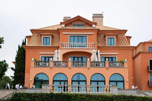 Lizbon, Portekiz 'de bir otel manzarası