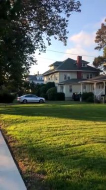 ABD kırsal kesimi için tipik evler, New York, ABD, 12 Eylül 2023