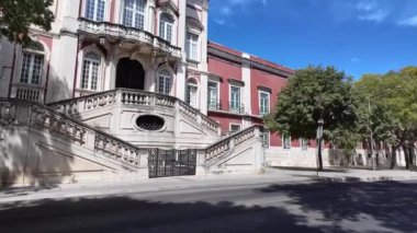 Lisbonlar tarihi yol, turistler turistik yerler, ünlü yerler.