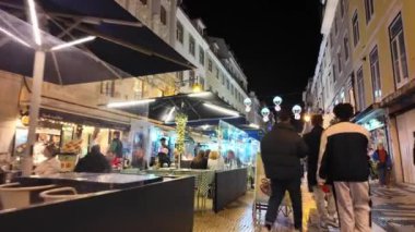 Noel sezonu boyunca Lizbon 'da önemli yürüyüşler.