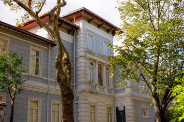 Bulgaristan 'ın Sofya kentinin merkezinde eski bir ev