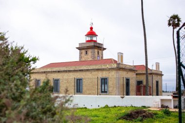 Yunanistan 'ın Girit adasının merkezinde eski deniz feneri