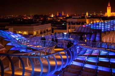 Gece vakti İspanyol tarihi Metropol Şemsiyesi