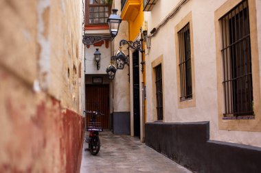Eski Seville, Endülüs, İspanya 'da bir sokak.