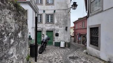 Sisteki Sintra peri masalı sokaklarını keşfetmek, seyahat görüntüleri