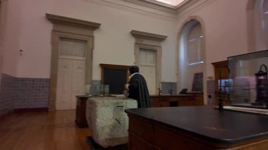 Coimbra Üniversitesi 'nde manzara yürüyüşü UNESCO' nun tarihi simgesi