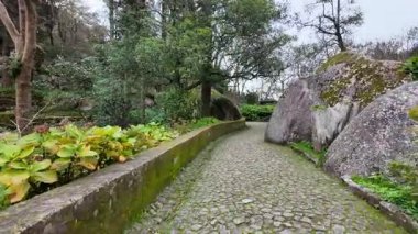 Sintra Portekiz 'deki Fas Kalesi' ni Keşfeden UNESCO Mirası