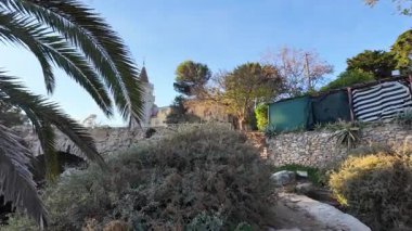 Cascais Portekiz 'de deniz kenarında rahatlama.