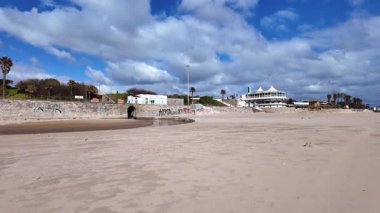 Kişisel sahil yürüyüşü videosu Atlantik Okyanusu kıyısı Avrupa seyahati