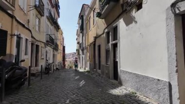 Lizbon şehir gezisi, mimari ayrıntılar, güneş ışığı, yaz gezisi