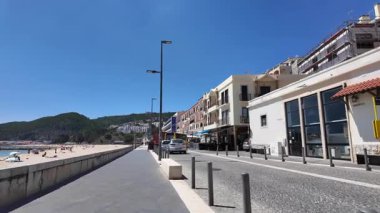 Portekiz 'de sahil yolu