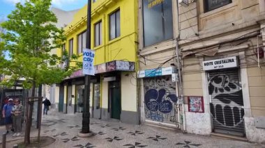 Lizbon tramvayı 28 sokak manzaralı, Dar yollarda tarihi pov