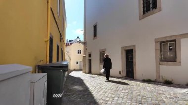 POV Lizbon Portekiz Dar Sokak Keşif Videosu