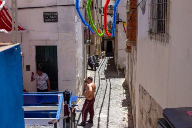 Portekiz 'de Resimli Sokak