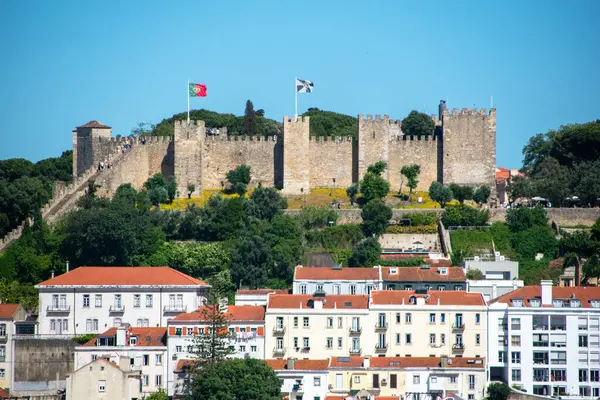 Lizbon, Portekiz 'deki Jorge Kalesi.