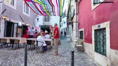 Portuguese tradition in Lisbon for Saint Anthony festival