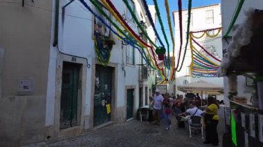 People celebrate Saint Anthony with dancing and food in Lisbon