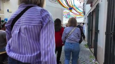 Aziz Anthony festivali için Lizbon 'da renkli bir parti