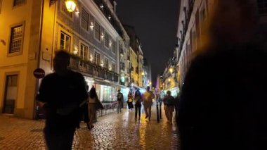 Lizbon 'da ilk gece yürüyüşü