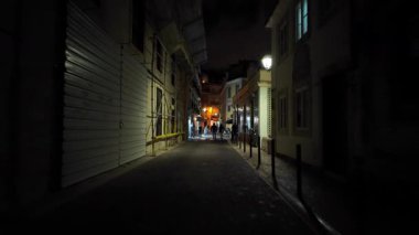 Portekiz 'de tarihi caddelerin parıldadığı şehir gecesi