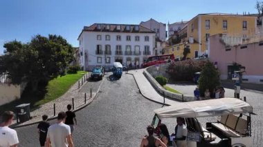 Lizbon eski şehir gezisi, yaz güneşi, tarihi şehir, Avrupa seyahati geçmişi