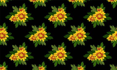 Güneş çiçeği deseni, hardal çiçeği seti beyaz arkaplan, hardal çiçeği beyaz arkaplan, beyaz çiçek, arkaplan, desen, ağaç yaprağı, set