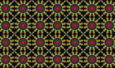 Çiçeksel arka plan klasik iz tasarımı, soyut desen, kusursuz tekrarlanmayan vektör tasarımı, batik izi, uzun elbise baskısı tasarımı, tekstil kumaş baskısı, el çizimi sanatı, mandala tasarım deseni, bulunan çember.  