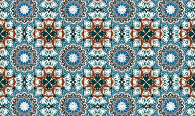 Çiçeksel arka plan klasik iz tasarımı, soyut desen, kusursuz tekrarlanmayan vektör tasarımı, batik izi, uzun elbise baskısı tasarımı, tekstil kumaş baskısı, el çizimi sanatı, mandala tasarım deseni, bulunan çember.  