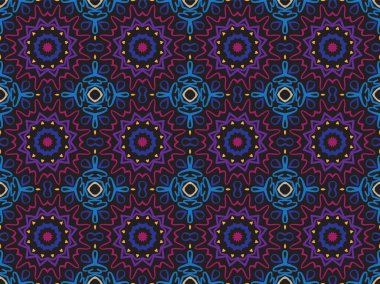 Çiçeksel arka plan klasik iz tasarımı, soyut desen, kusursuz tekrarlanmayan vektör tasarımı, batik izi, uzun elbise baskısı tasarımı, tekstil kumaş baskısı, el çizimi sanatı, mandala tasarım deseni, bulunan çember.  