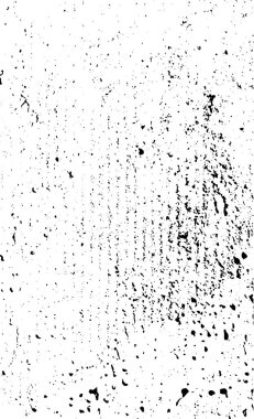 Kırık bir duvarın siyah beyaz fotoğrafı, grunge dokusu, kirli Grungy etkisi, üst üste bindirme sorunu, grunge dokusu, deprem., 