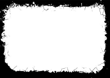 Grunge kenarı, grungy, frame, black-white picture frame, dirty, grunge, frame - border, grunge image technique texted photographic effect şablon