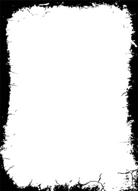 Grunge kenarı, grungy, frame, black-white picture frame, dirty, grunge, frame - border, grunge image technique texted photographic effect şablon